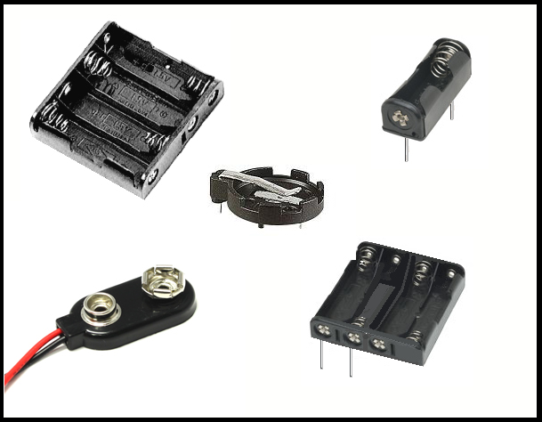 Battery Holders & Battery Snaps