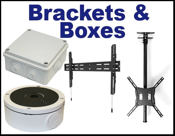 CCTV Brackets, Boxes and Enclosures