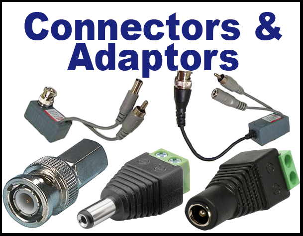 CCTV Connectors & Adaptors CCTV Connectors & Adaptors