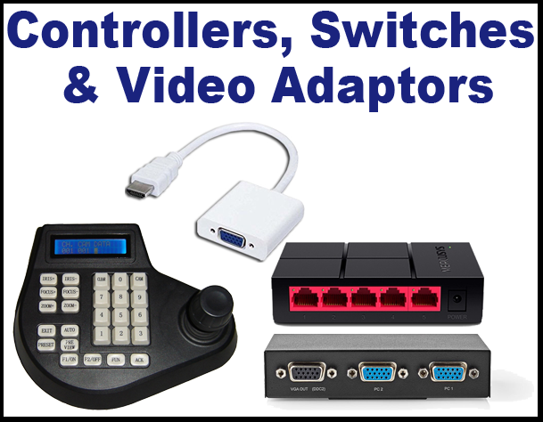 Controllers, Switches & Video Adaptors