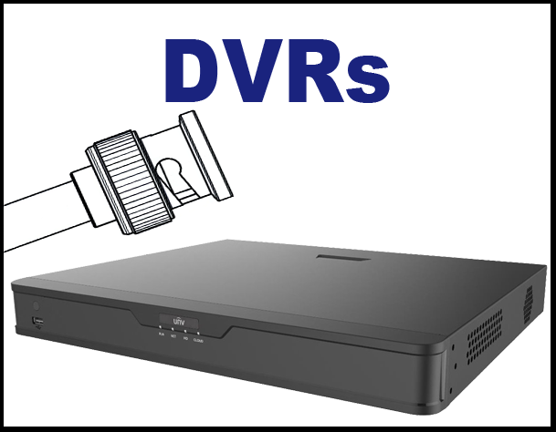 CCTV DVRs (Analog Recorders, BNC)