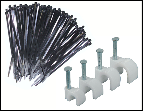 Cable Clips, Cable Ties & Fixings Cable Clips, Cable Ties & Fixings