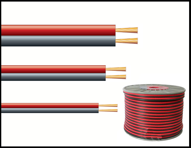 Figure of 8 Twin High Current Speaker/High Current Cable