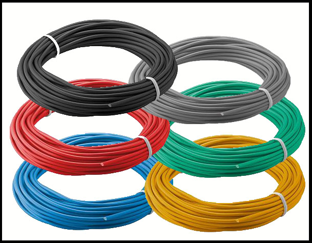 Insulated Wire Packs Various Colours Insulated Wire Packs Various Colours