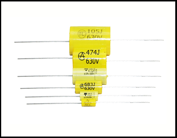 Polyester Axial Audio Capacitors