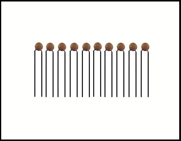 Ceramic Disc Capacitors 63VDC 5%