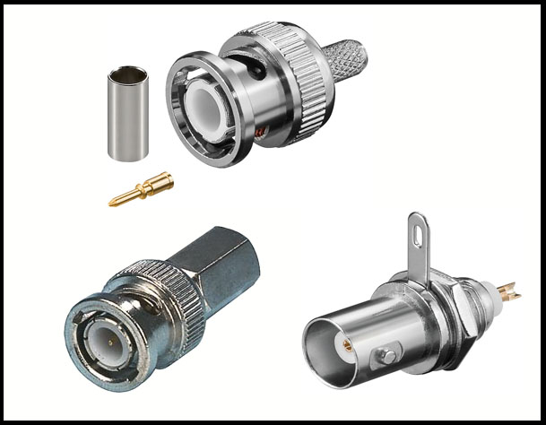 BNC Connectors. Cable or Chassis BNC Connectors. Cable or Chassis