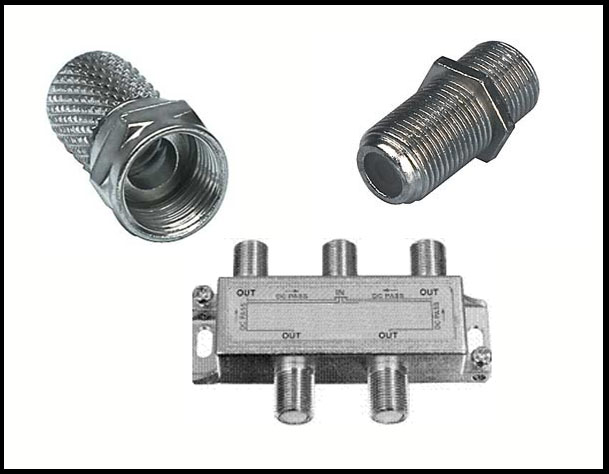 F & N High Frequency RF Connectors & Splitters