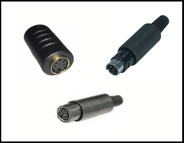 Mini DIN Plugs & Sockets