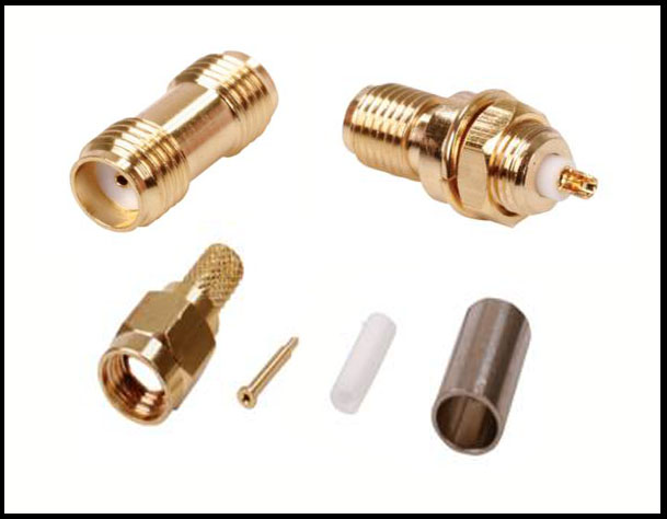 SMA Gold Plated RF Connectors