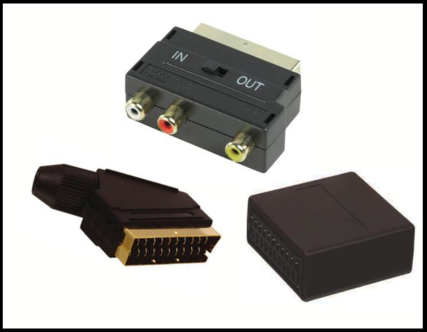 Scart Connectors & Adaptors