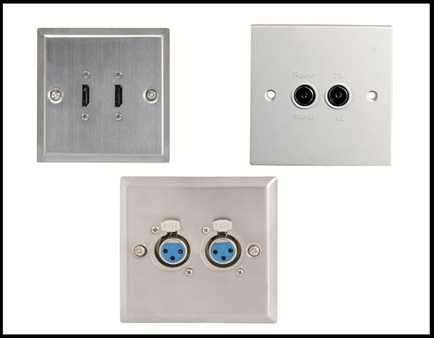 Wallplates for Audio,Video & TV