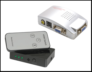 HDMI, VGA, Video Converters & Switches