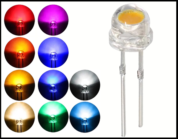 4.8mm (Straw Hat) LEDs