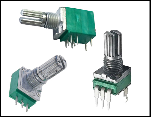 9mm Potentiometers - Single, Dual & Switched 9mm Potentiometers - Single, Dual & Switched