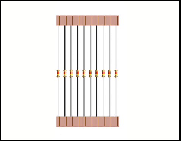 1/8W 0.125 Watt 5% Mini Carbon Resistors