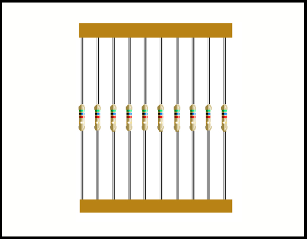1/2 W (0.5 Watt) 5% Carbon Film Resistors