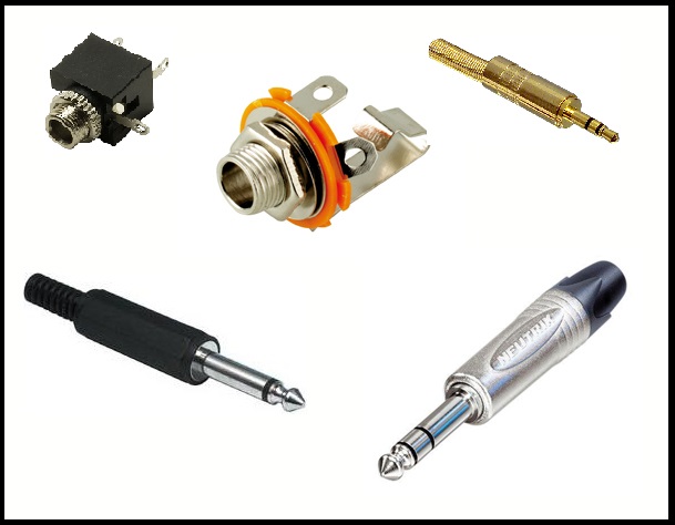 Jack Plugs & Sockets 6.3mm, 3.5mm & 2.5mm Jack Plugs & Sockets 6.3mm, 3.5mm & 2.5mm