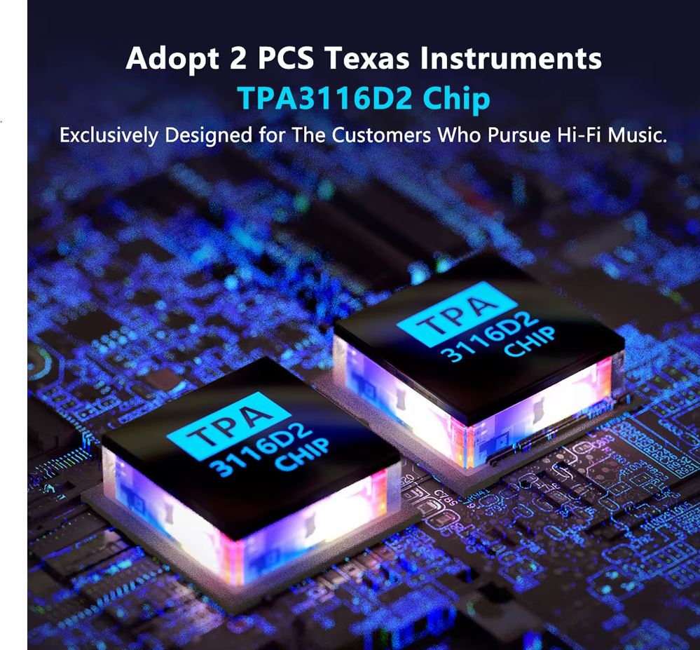 Fosi Audio BT20A Mini Bluetooth   3.5mm Aux Power Amplifier 2x 100 Watts