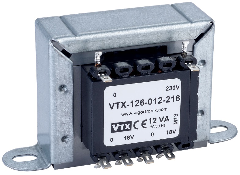 12VA Mains Transformer 18V 18V Output