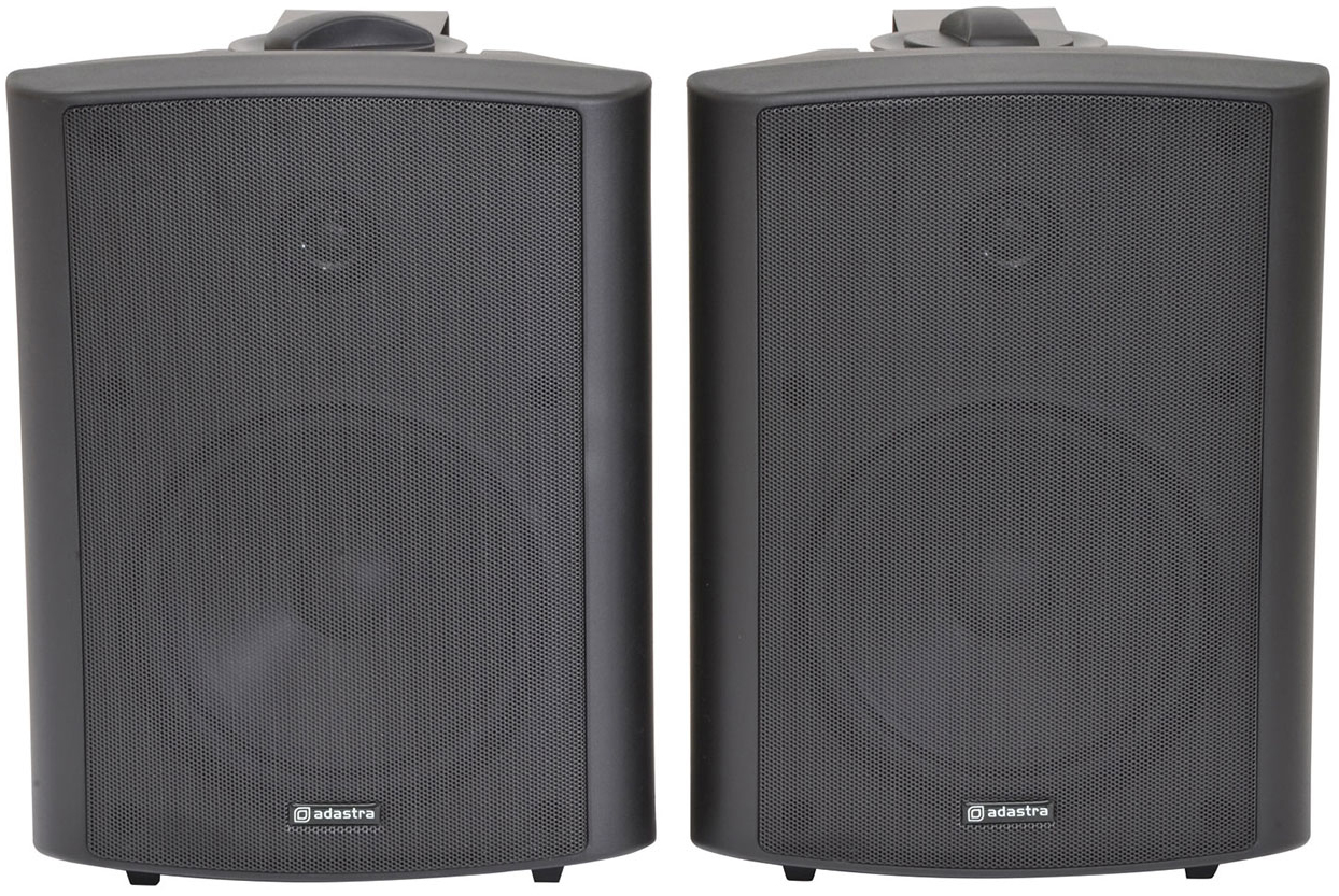 Adastra Pair of Black 60W RMS (120W Max) 6.5 inch Hifi Monitor Speakers