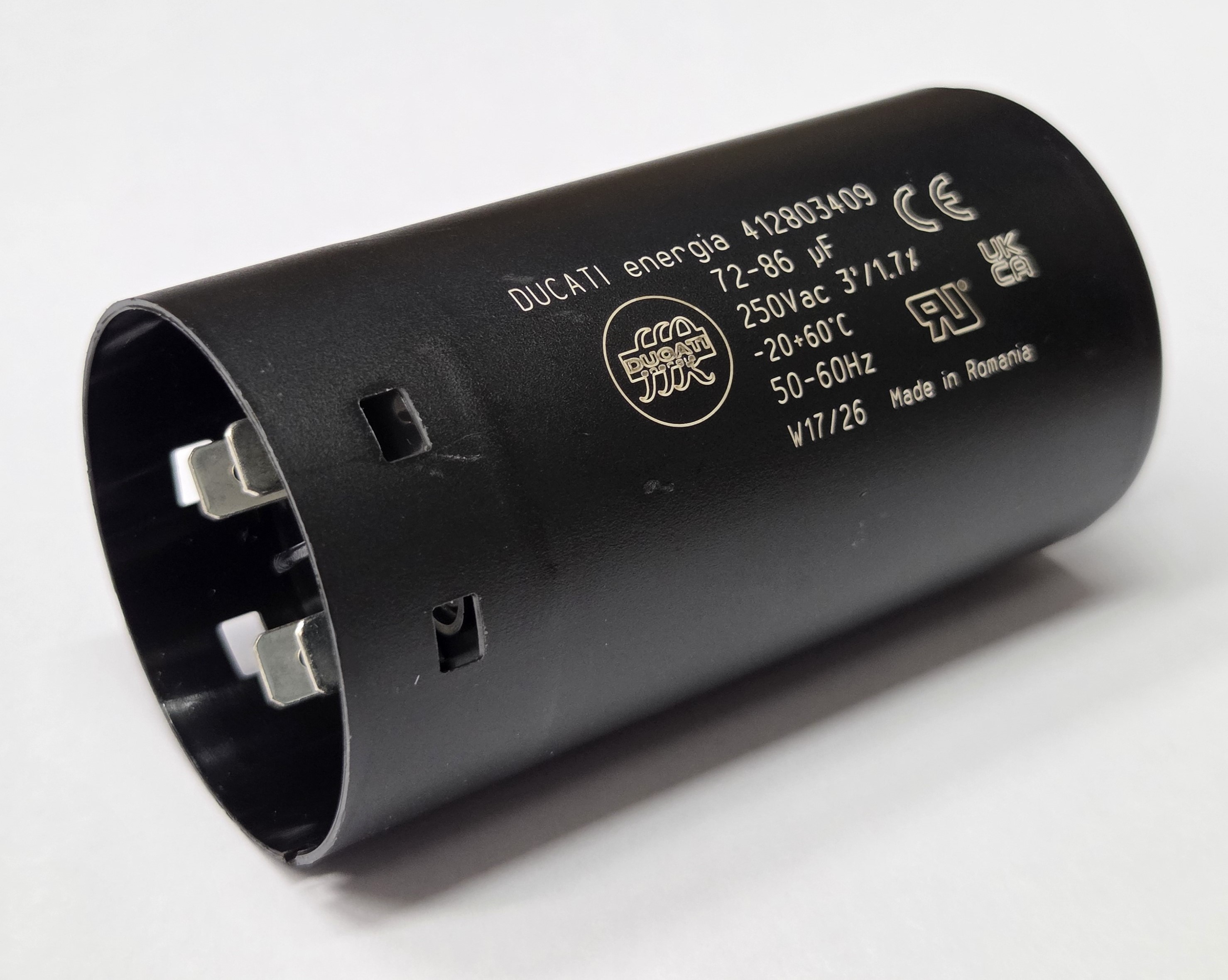72 - 86 uF 250VAC Motor Start Capacitor