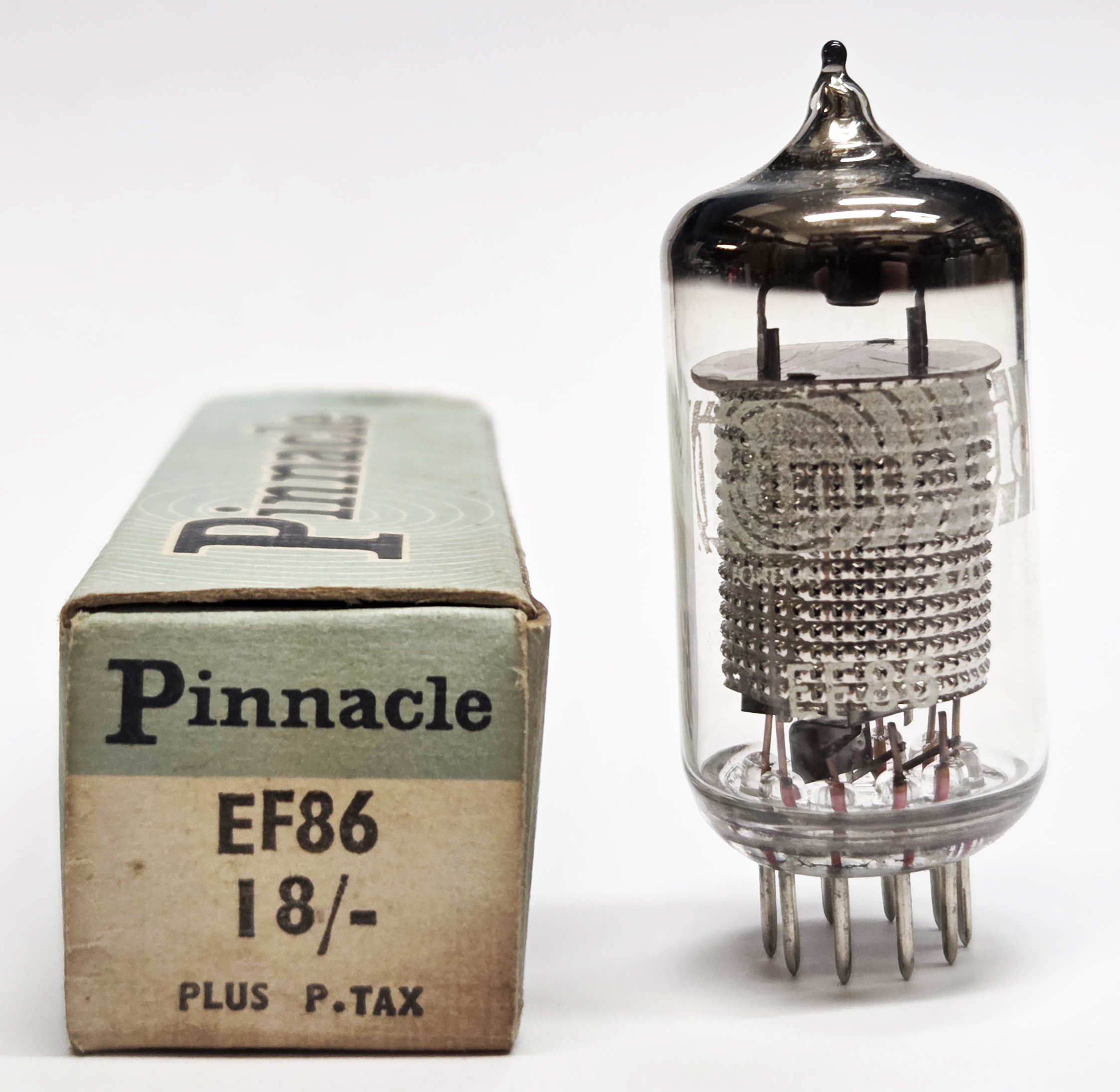 EF86 Low Noise Pentode Valve Tube Pinnacle NOS