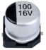 100uF 16V Surface Mount Electrolytic Capacitor 100uF 16V Surface Mount Electrolytic Capacitor