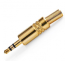 3.5mm Stereo Gold Plated Jack Plug with Spring Cable Protector 3.5mm Stereo Gold Plated Jack Plug with Spring Cable Protector