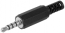 4 Pole 3.5mm Soft Plastic Jack Plug with Cable Protector 4 Pole 3.5mm Soft Plastic Jack Plug with Cable Protector