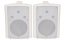 Adastra Pair of White 90W RMS (180W Max) 8 inch Hifi Monitor Speakers Adastra Pair of White 90W RMS (180W Max) 8 inch Hifi Monitor Speakers