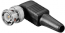 Angled BNC Plug with Screw & Clamp Fitting