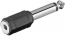 3.5mm Mono Female to 6.3mm Mono Male Adaptor 3.5mm Mono Female to 6.3mm Mono Male Adaptor