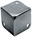 Bright Metal Cuboid Corner No Legs