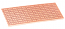 Stripboard 2.5mm 0.1 inch Spacing 25x64mm Stripboard 2.5mm 0.1 inch Spacing 25x64mm