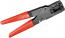 Heavy Duty Compression Tool with Ratchet for BNC, F Type & RCA connectors Heavy Duty Compression Tool with Ratchet for BNC, F Type & RCA connectors