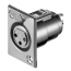 3 Pin XLR Chassis Female Socket with Latch 3 Pin XLR Chassis Female Socket with Latch