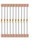 100 ohm 1/8 Watt Resistors Pack of 10 100 ohm 1/8 Watt Resistors Pack of 10