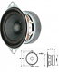 Visaton 2 Inch (52.5mm) 8 ohm Full Range Speaker 8W max Visaton 2 Inch (52.5mm) 8 ohm Full Range Speaker 8W max