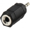 3.5mm Stereo Female to 2.5mm Stereo Male Adaptor 3.5mm Stereo Female to 2.5mm Stereo Male Adaptor