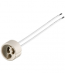 GU10 Ceramic Fitting & Heatproof Wires for GU10 Mains Reflector Lamps GU10 Ceramic Fitting & Heatproof Wires for GU10 Mains Reflector Lamps
