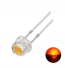 Clear Orange 5mm Straw Hat LED Clear Orange 5mm Straw Hat LED