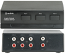 av:link 3 Way Stereo Input Extender Switcher with Phono Sockets (RCA) av:link 3 Way Stereo Input Extender Switcher with Phono Sockets (RCA)