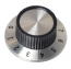 Calibrated 37mm Knob with grub Screw for 6.3mm Spindle