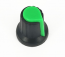 Green Top 15mm Knob For Splined 6mm Spindle Green Top 15mm Knob For Splined 6mm Spindle