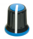 Rean Blue Coded 15mm Knob for splined 6mm spindles
