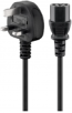 5 Metre High Quality IEC European C13 Socket to UK 3 pin Mains Plug 5 Metre High Quality IEC European C13 Socket to UK 3 pin Mains Plug