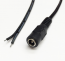2.1 x 5.5mm DC Socket to Insulated Solderable Wires 200mm 2.1 x 5.5mm DC Socket to Insulated Solderable Wires 200mm