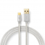 Braided USB A to USB C lead for Charging and Data