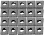 20 pack of M6 Square Nuts (Rack Nuts) 20 pack of M6 Square Nuts (Rack Nuts)